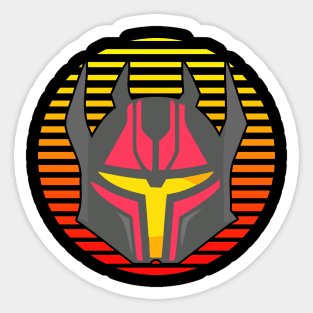 Mauldalorian Sunset Sticker